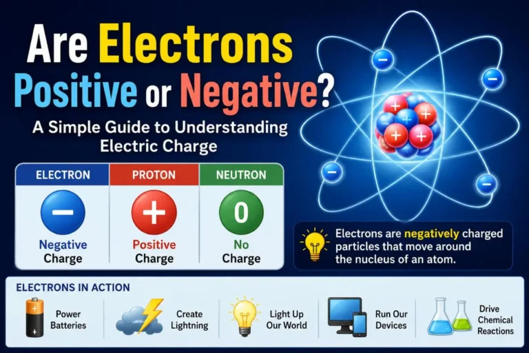 Are Electrons Positive or Negative