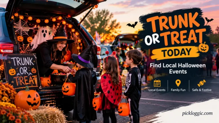 Trunk or Treat Today