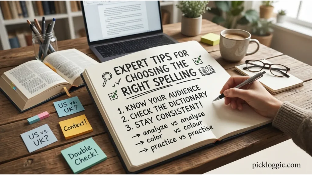 Expert Tips for Choosing the Right Spelling