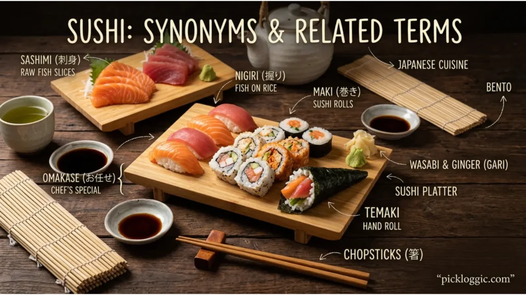 Sushi Synonyms and Related Search Terms