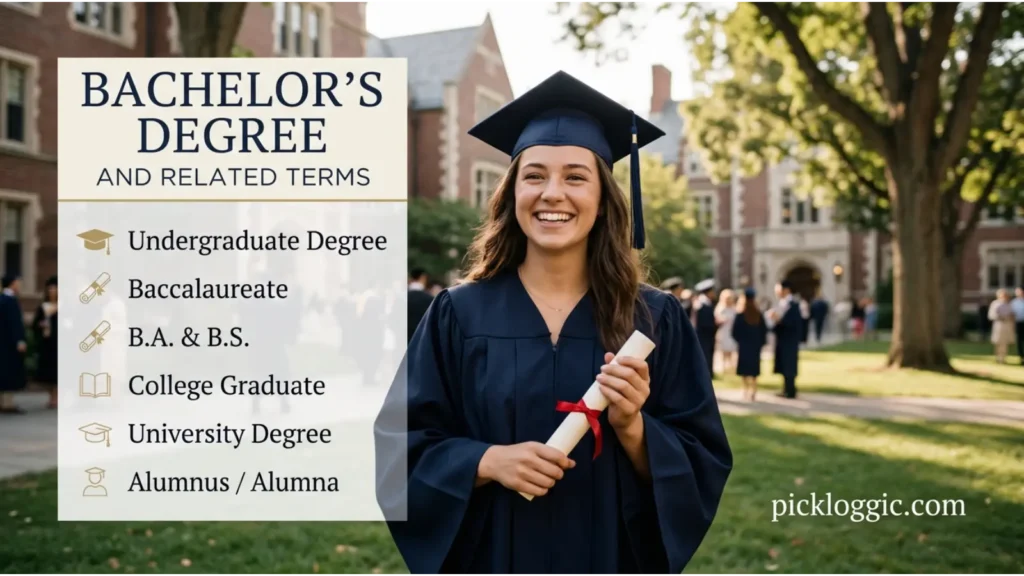 Bachelor's Degree Synonyms and Related Terms