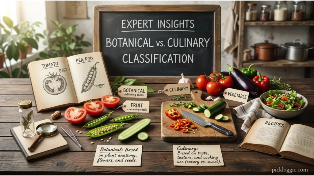 Expert Insights: Botanical vs. Culinary Classification