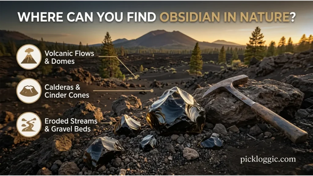 Where Can You Find Obsidian in Nature