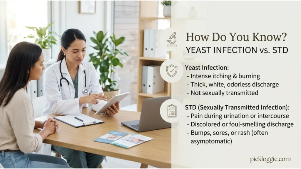 How Do You Know Whether It Is a Yeast Infection or an STD?