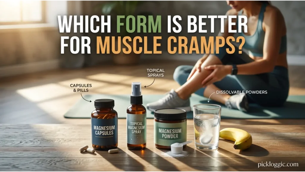 Which Form Is Better for Muscle Cramps?