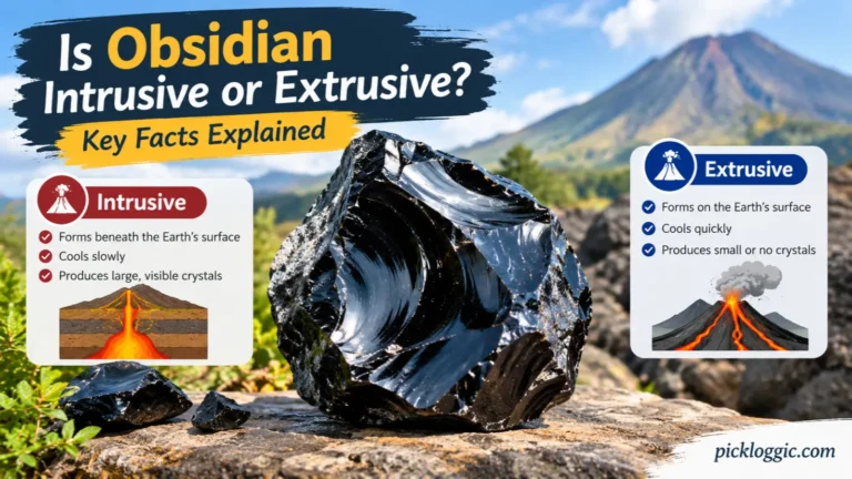 obsidian intrusive or extrusive