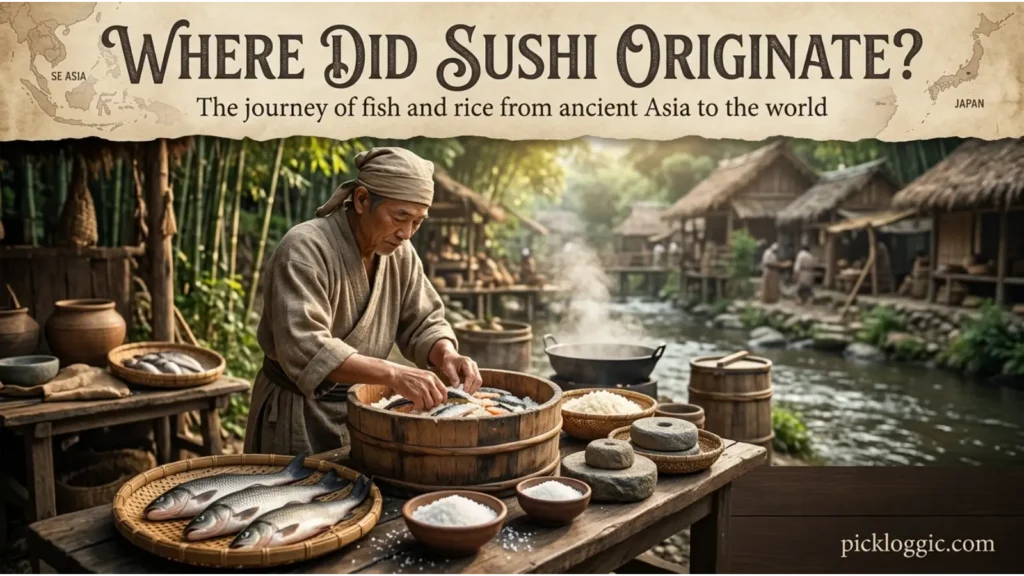 Where Did Sushi Originate